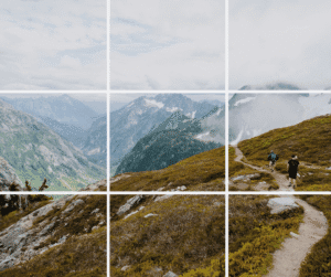 rule of thirds photography example
