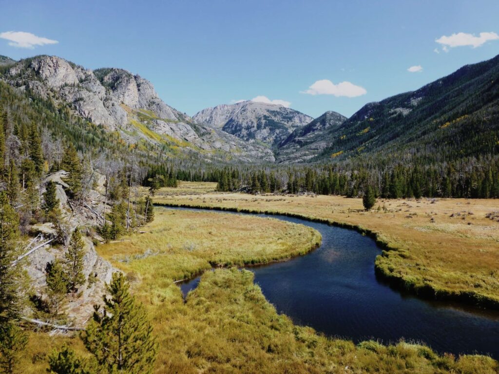 rocky mountain national park scenery