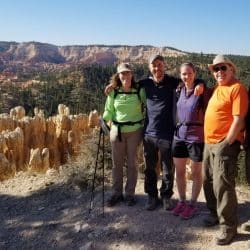 hikers in bryce canyon