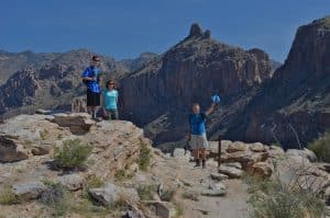 hikers in arizona