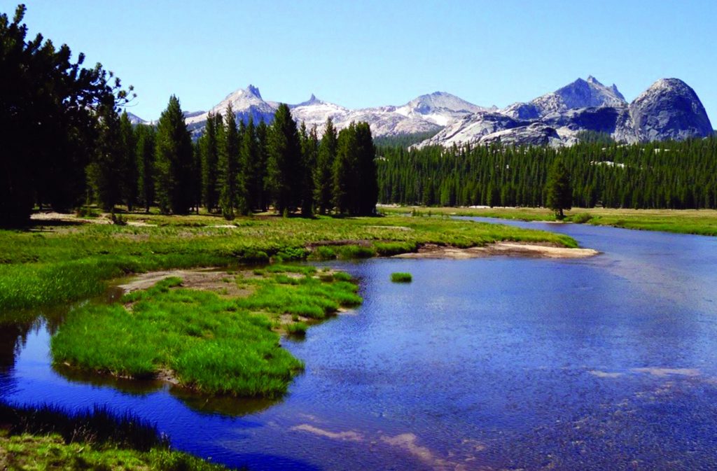 View of Mt. Zirkel Wilderness as seen from Elk River, Colorado