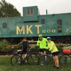 cyclers on the katy trail