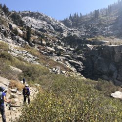 Hikers in Sequoia National Park