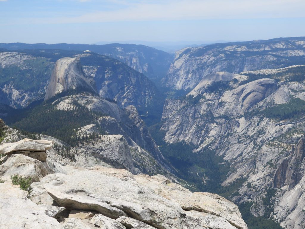 A view of the Yosemite Valley from the top of El Capitan