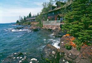 Rock Harbor Lodge on Isle Royale in Lake Superior