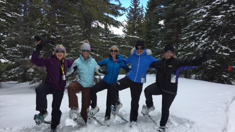 Snowshoeing Mammoth Tour at Yellowstone National Park