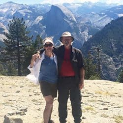 hikers in Yosemite